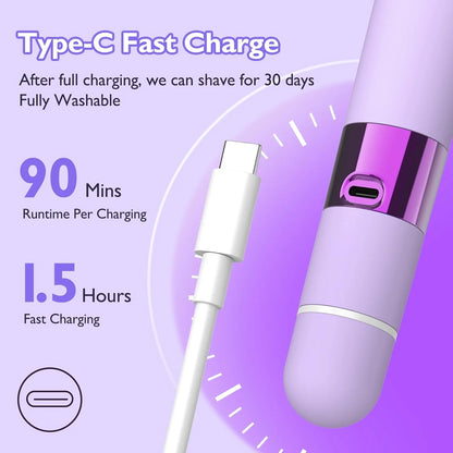 2-in-1 Rechargeable Body & Bikini Trimmer